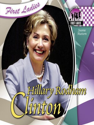 cover image of Hillary Rodham Clinton